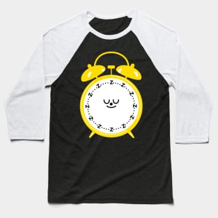 Sleeping alarm clock Baseball T-Shirt